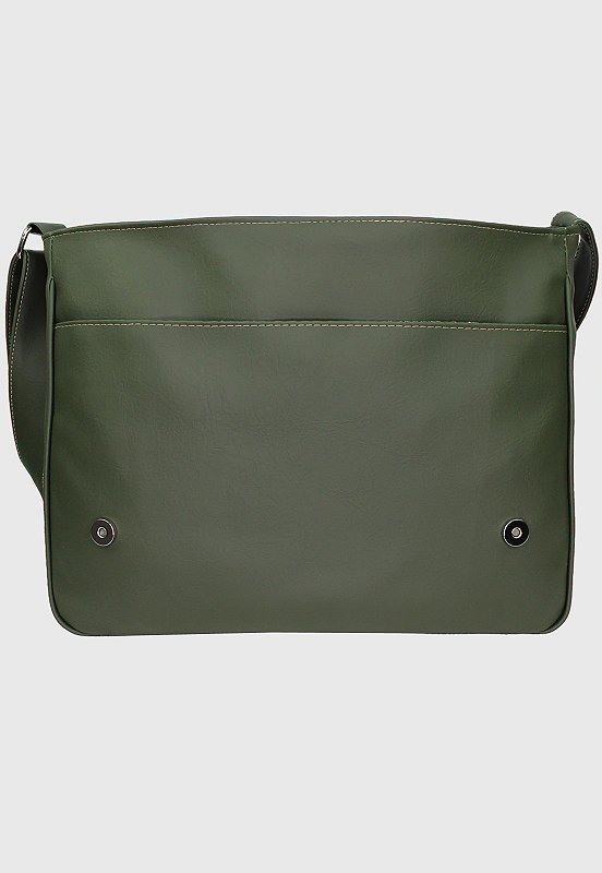 Lennas Pasta Carteiro Transversal Masculina Feminina Verde LE02 Verde 3