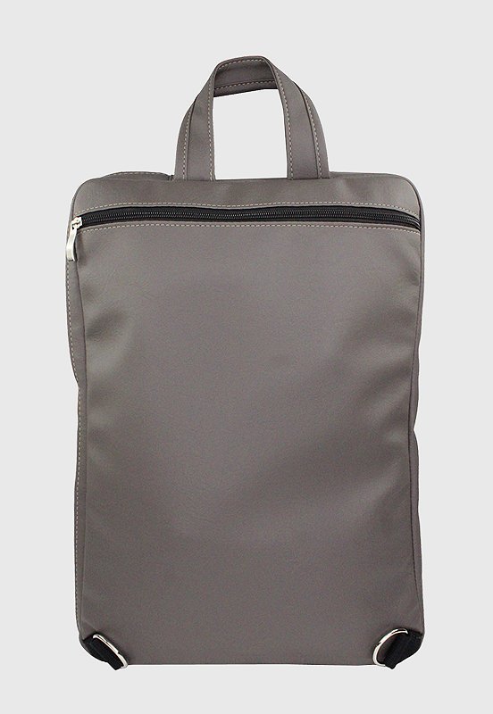 Bolsa Mochila Pasta Transversal Executiva Material Sintetico Cinza LE10 Cinza 4