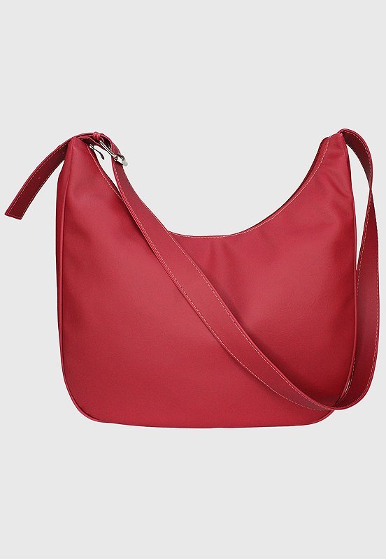 Hobo Bag Bolsa Transversal Tamanho Grande Casual Vermelha LE11 Vermelho 1