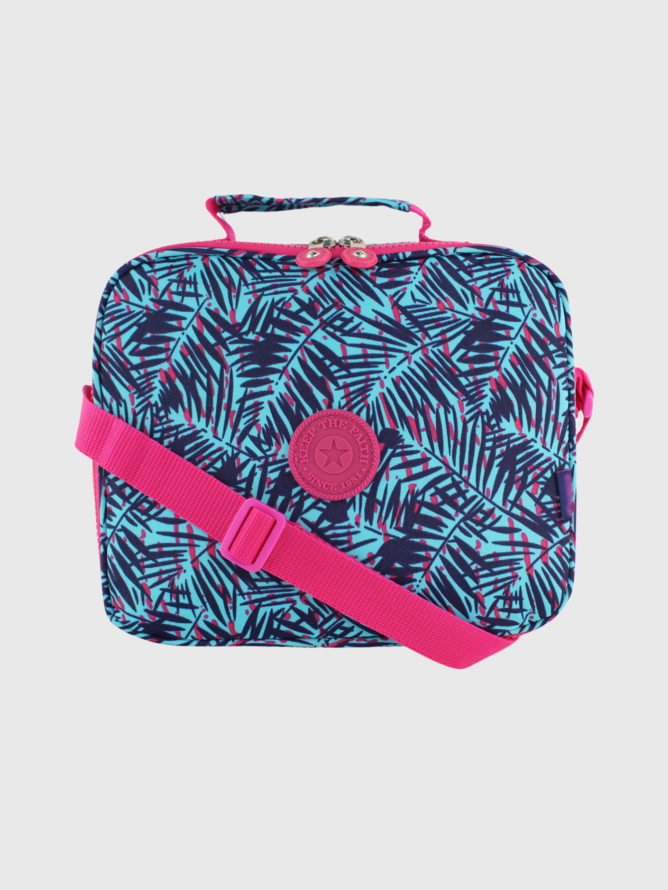 Lancheira Bolsa Termica Marmiteira Escolar Cor Azul B025 Azul 2