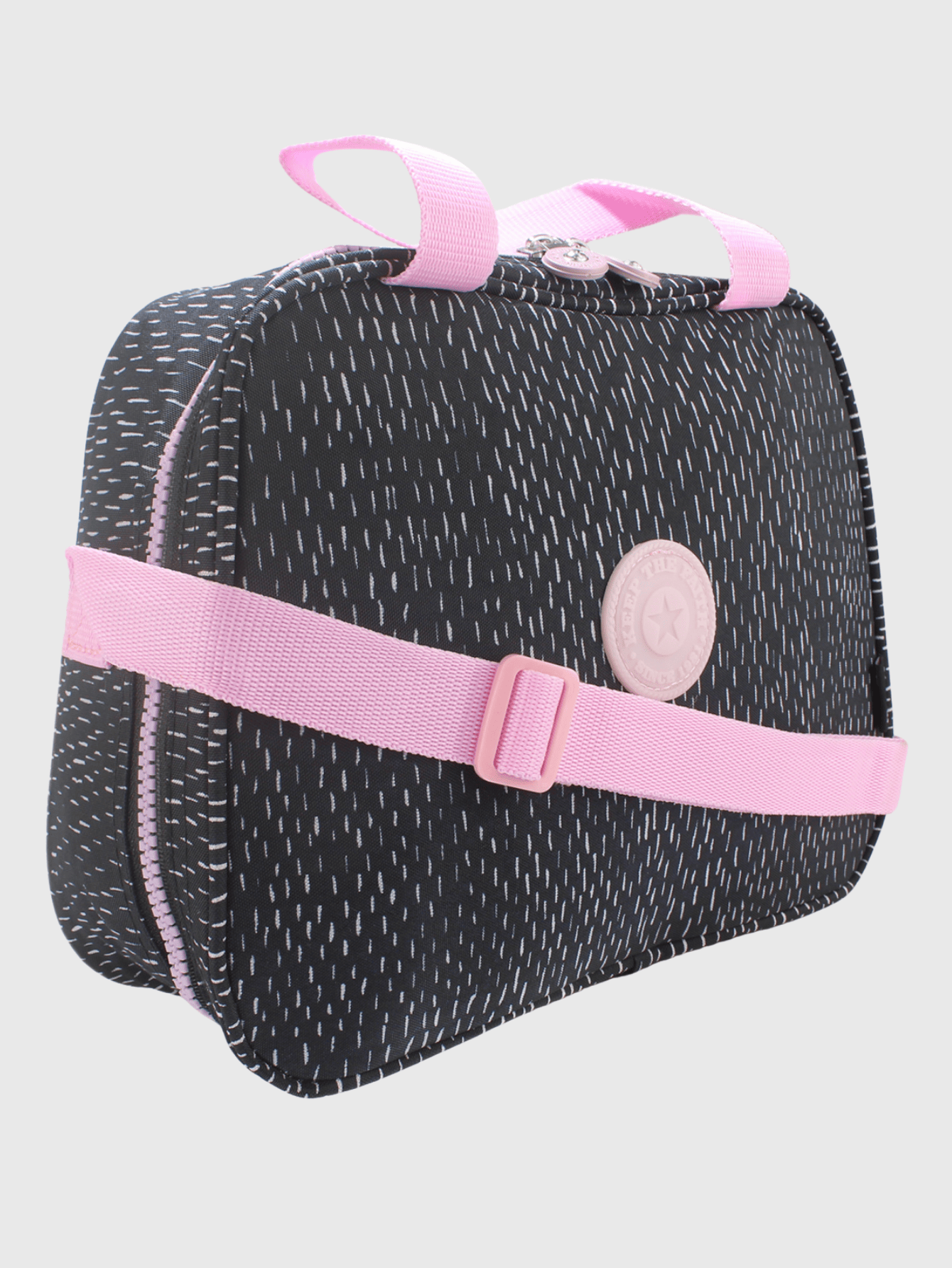 Lancheira Bolsa Termica Marmiteira Escolar Cor Preta B026