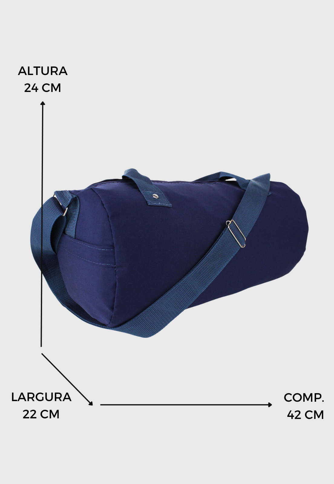 Lennas Mala de Mao Bolsa Transversal de Tamanho Medio Azul B043 Azul 2