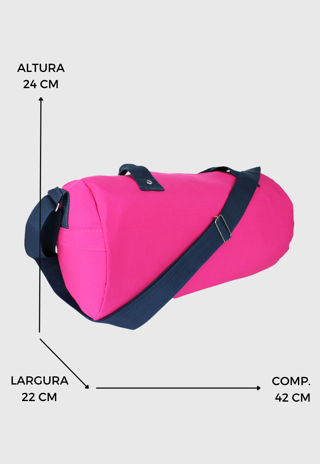 Lennas Mala de Mao Bolsa Transversal de Tamanho Medio Pink B043 Rosa 2