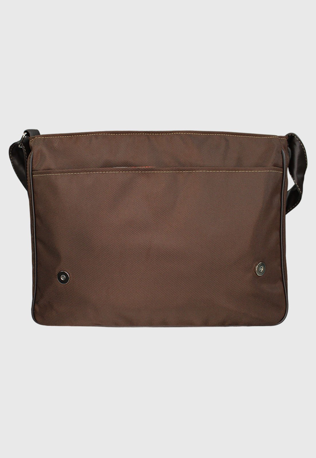 Lennas Pasta Carteiro de Nylon Marrom A024 Marrom 4