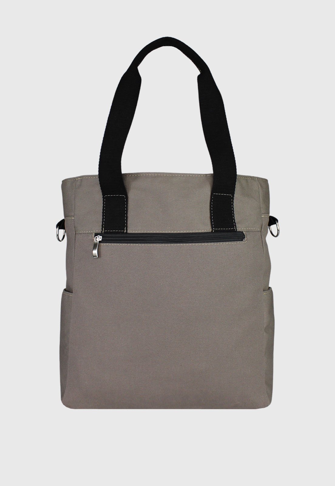 Lennas Bolsa Transversal e de Ombro Tote Bag de Lona Cinza A025 Cinza 3