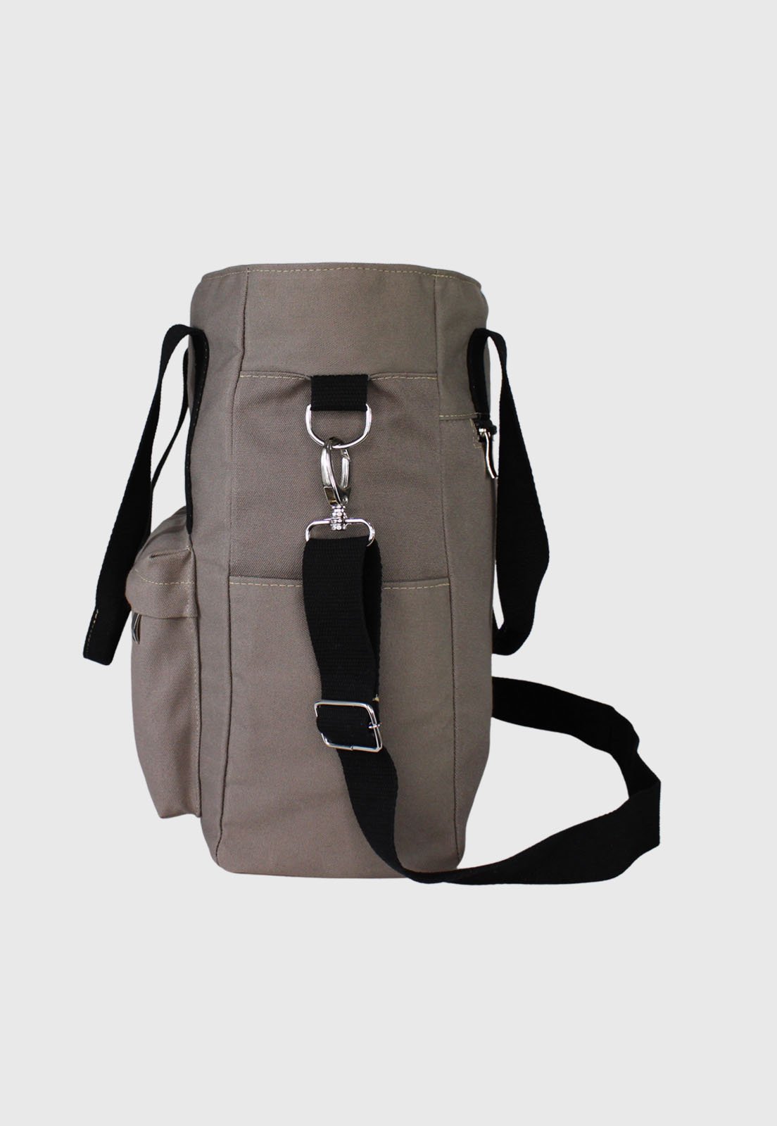 Lennas Bolsa Transversal e de Ombro Tote Bag de Lona Cinza A025 Cinza 4