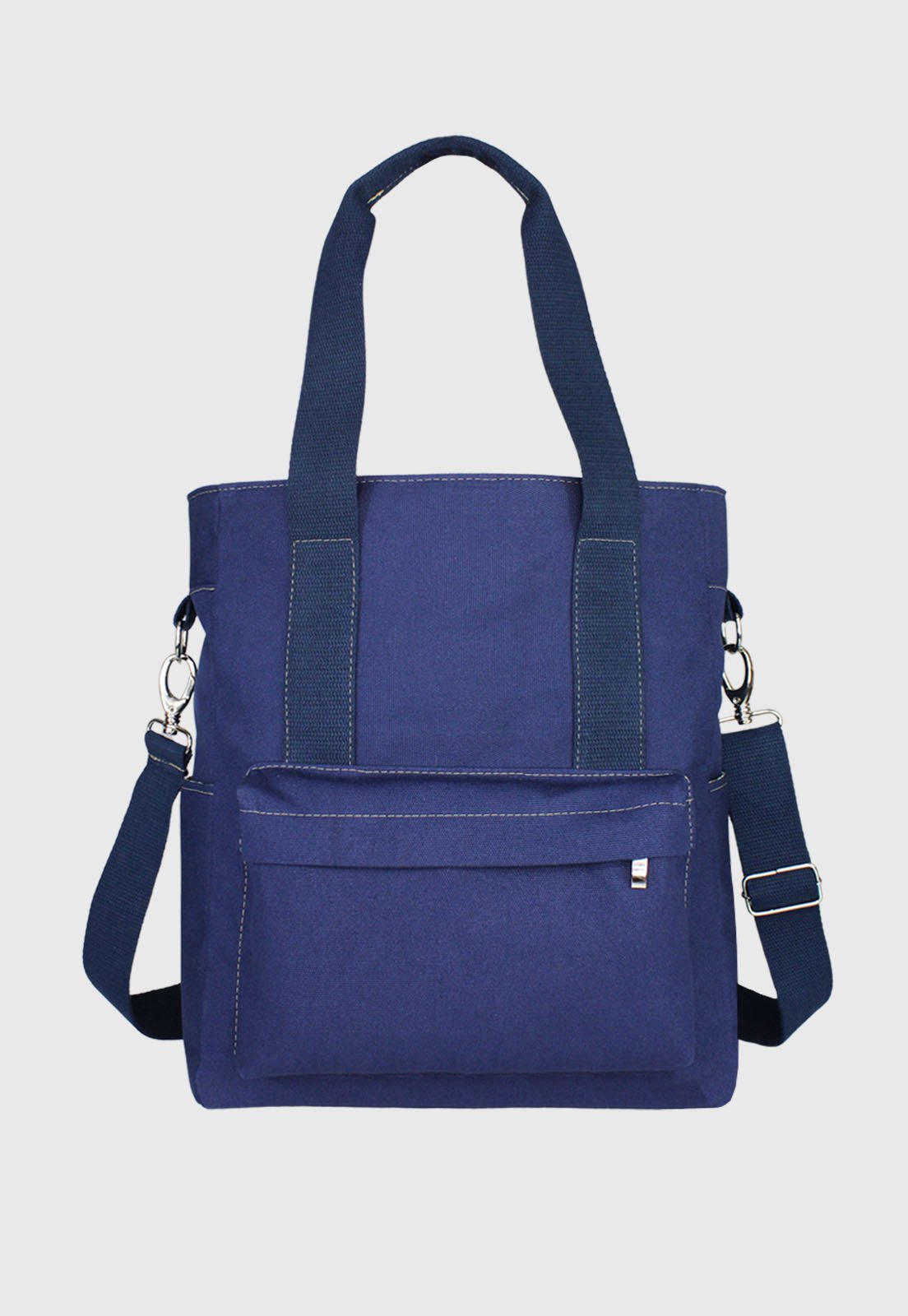 Lennas Bolsa Transversal e de Ombro Tote Bag de Lona Azul A025