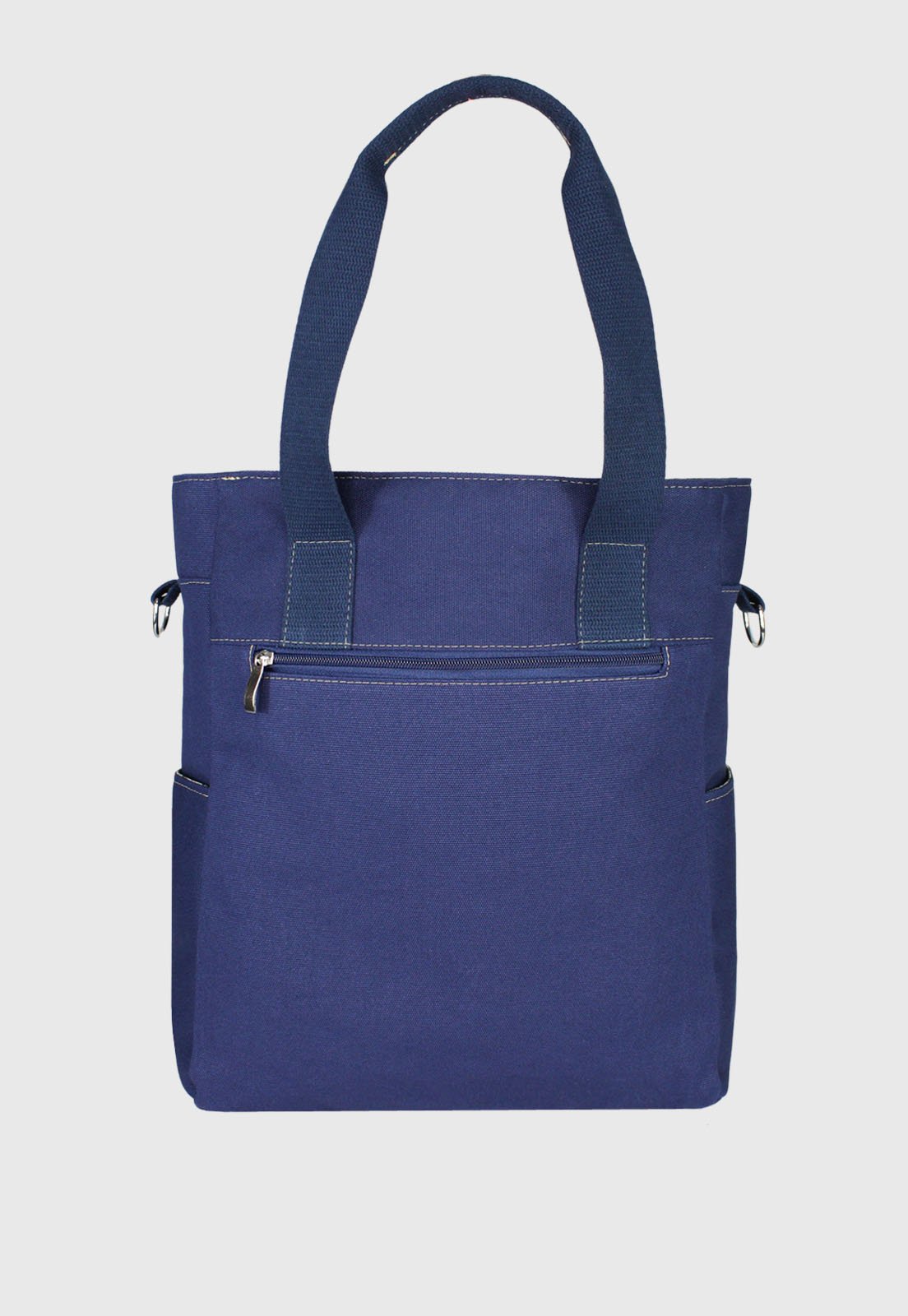 Lennas Bolsa Transversal e de Ombro Tote Bag de Lona Azul A025 Azul 3