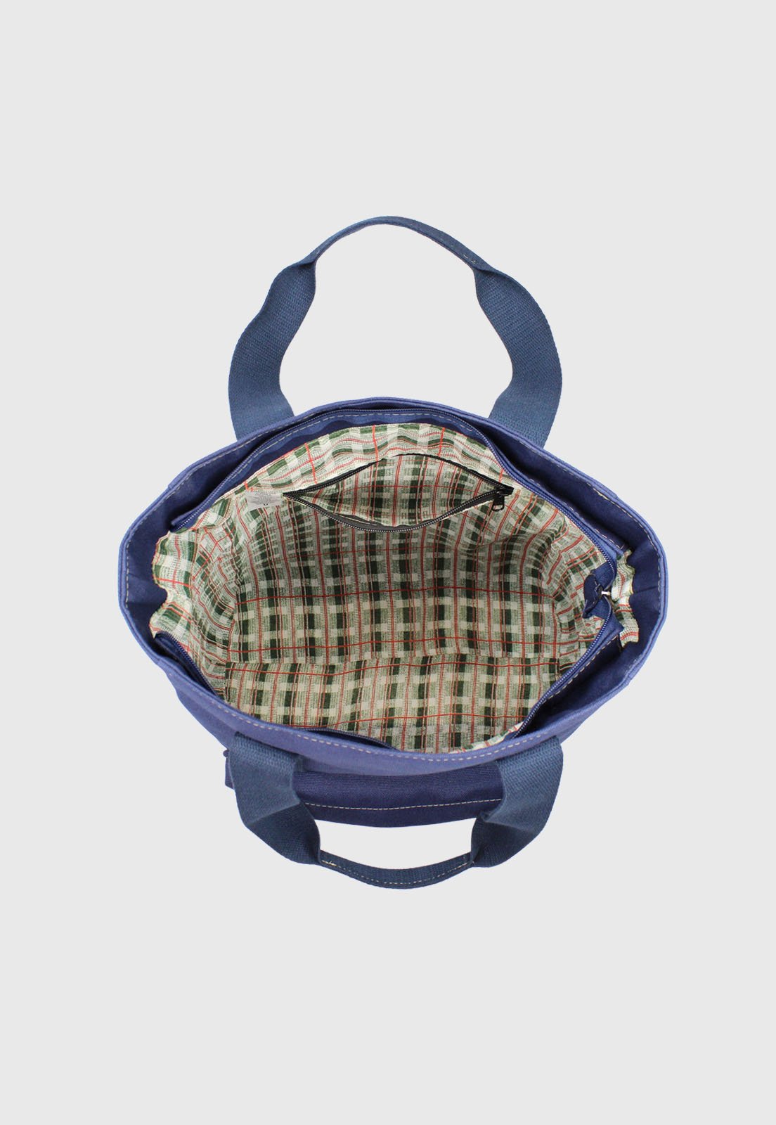 Lennas Bolsa Transversal e de Ombro Tote Bag de Lona Azul A025 Azul 5