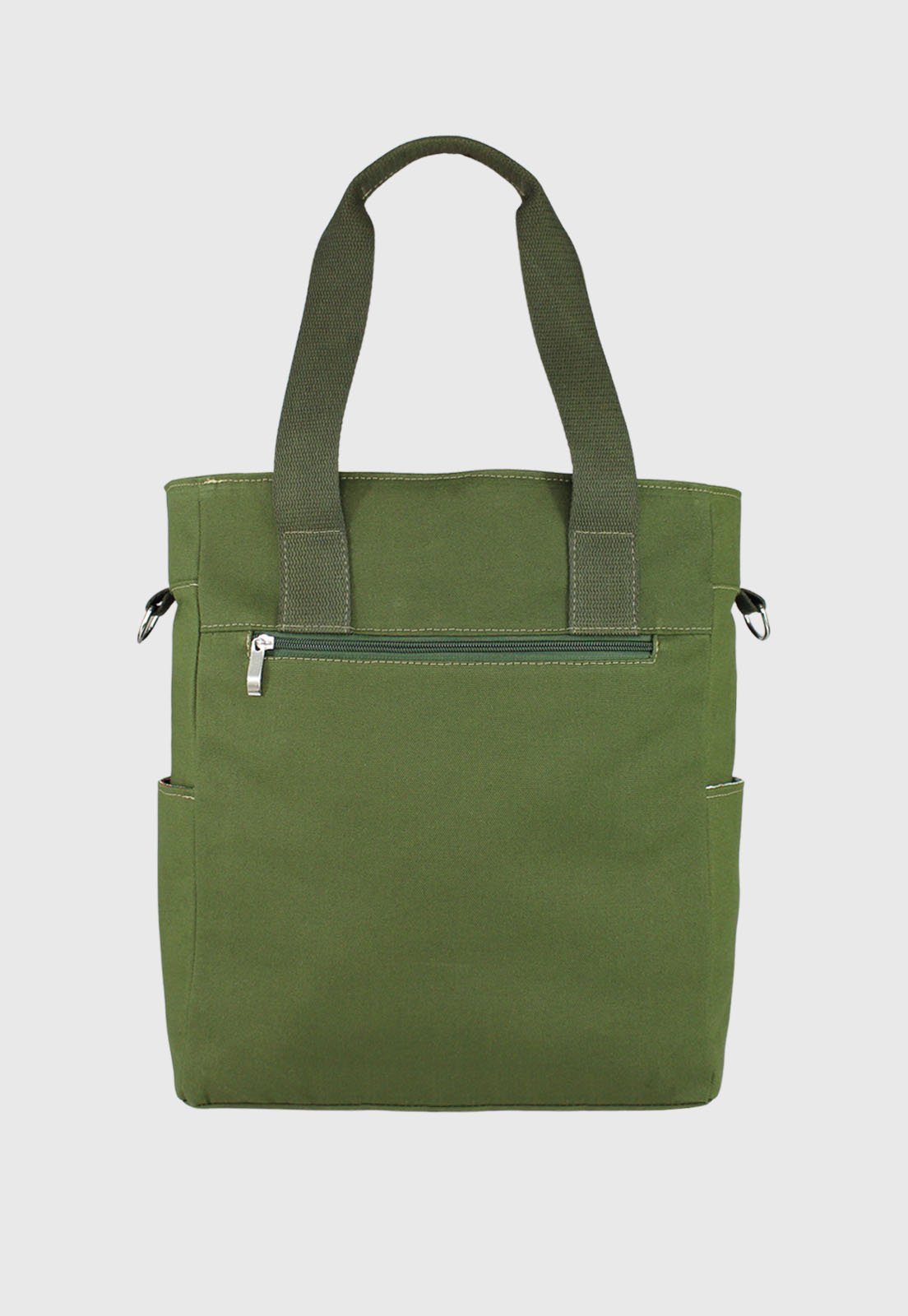 Lennas Bolsa Transversal e de Ombro Tote Bag de Lona Verde A025 Verde 3