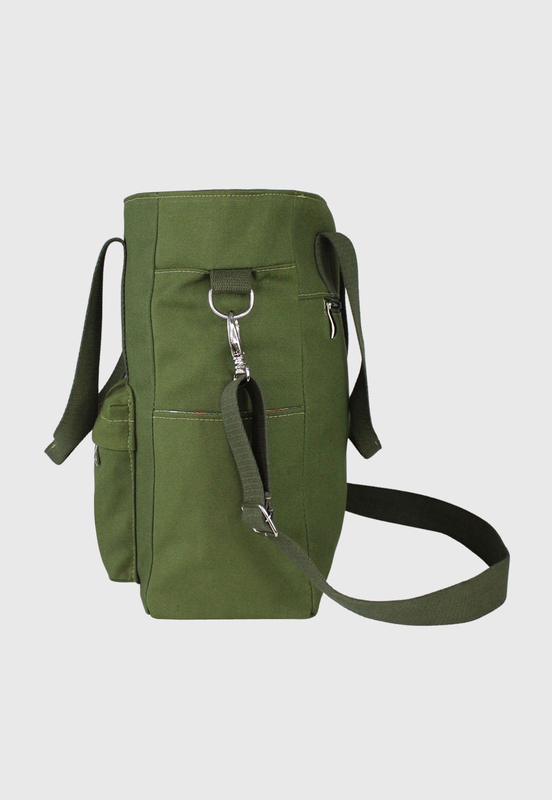 Lennas Bolsa Transversal e de Ombro Tote Bag de Lona Verde A025 Verde 4
