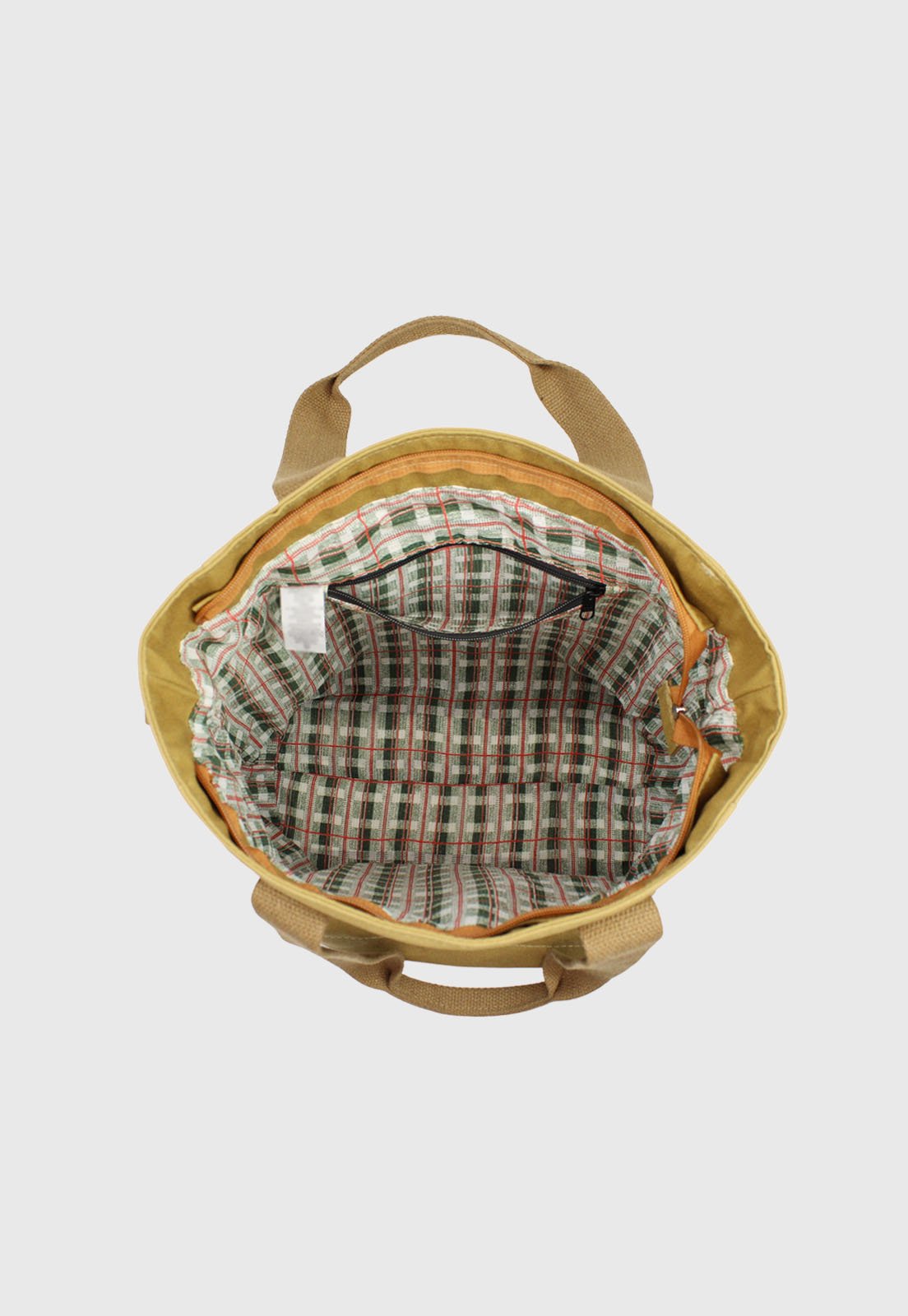 Lennas Bolsa Transversal e de Ombro Tote Bag de Lona Caqui A025 Bege 5