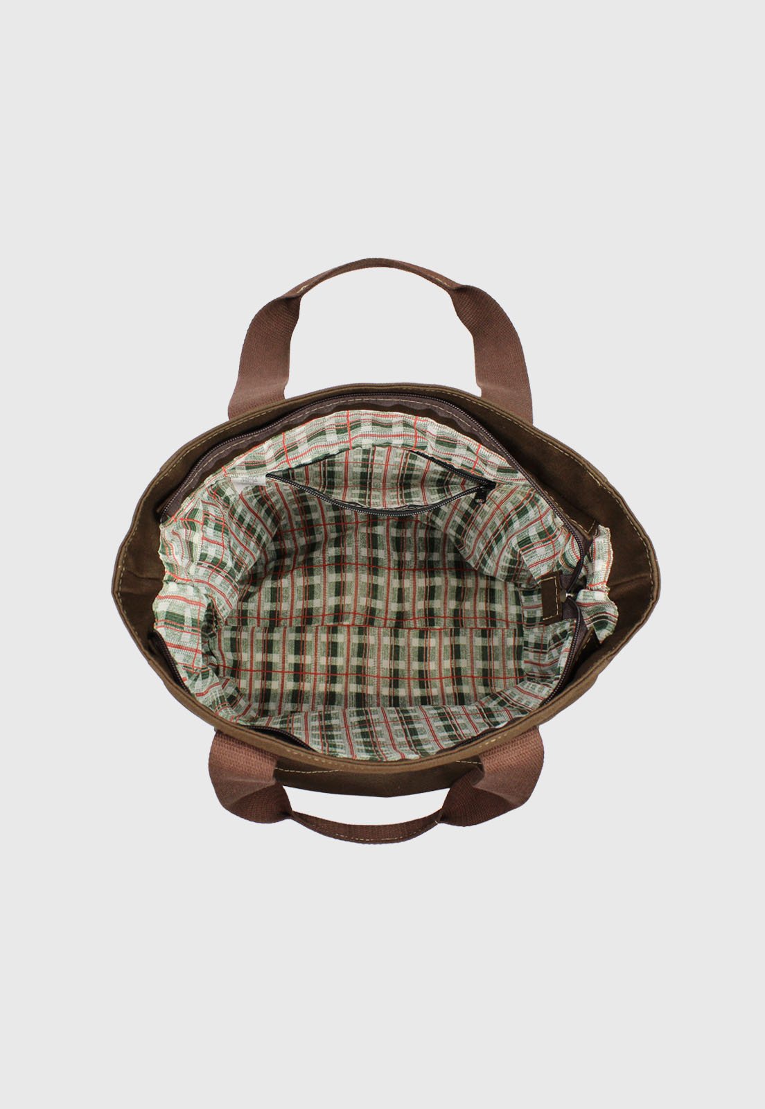 Lennas Bolsa Transversal e de Ombro Tote Bag de Lona Marrom A025 Marrom 5