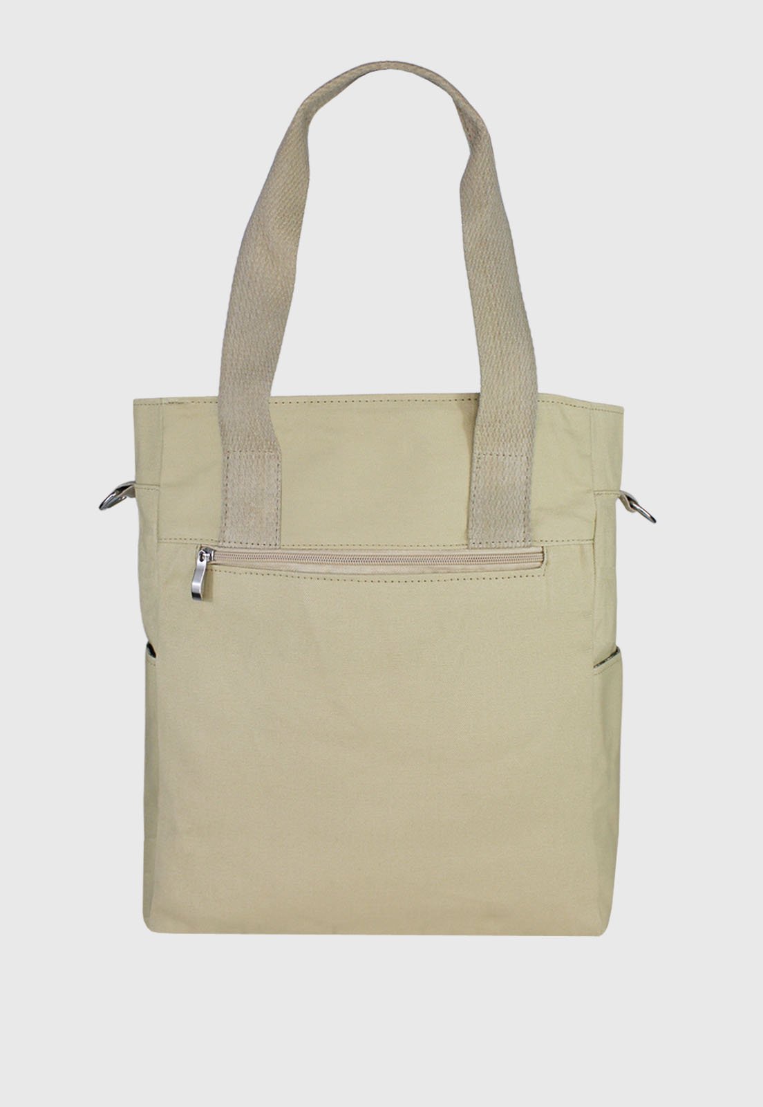 Lennas Bolsa Transversal e de Ombro Tote Bag de Lona Bege A025 Bege 3