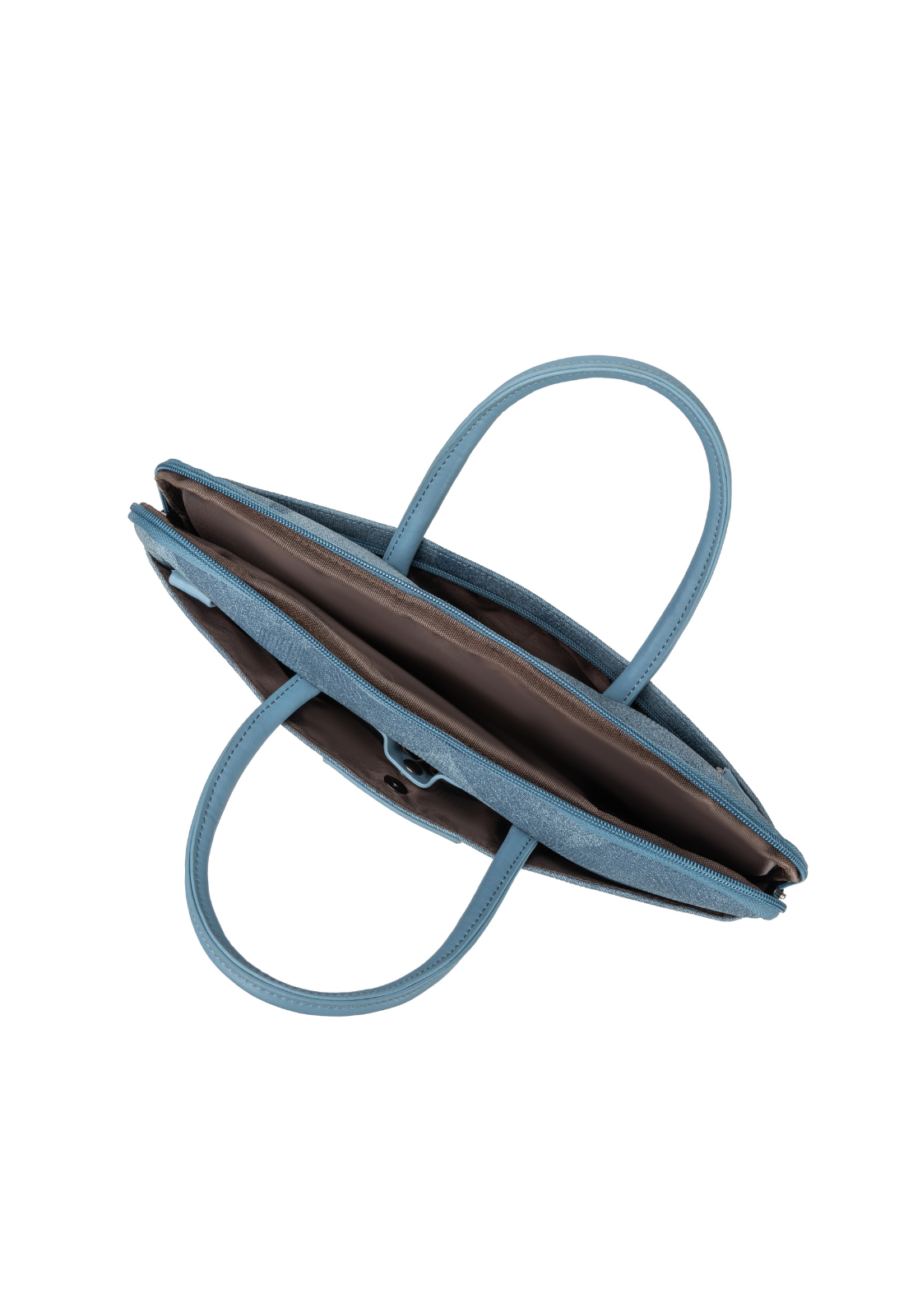 Lennas Bolsa de Mao e Pasta Transversal Para Notebook com Estilo Executivo Azul B077 Azul 4