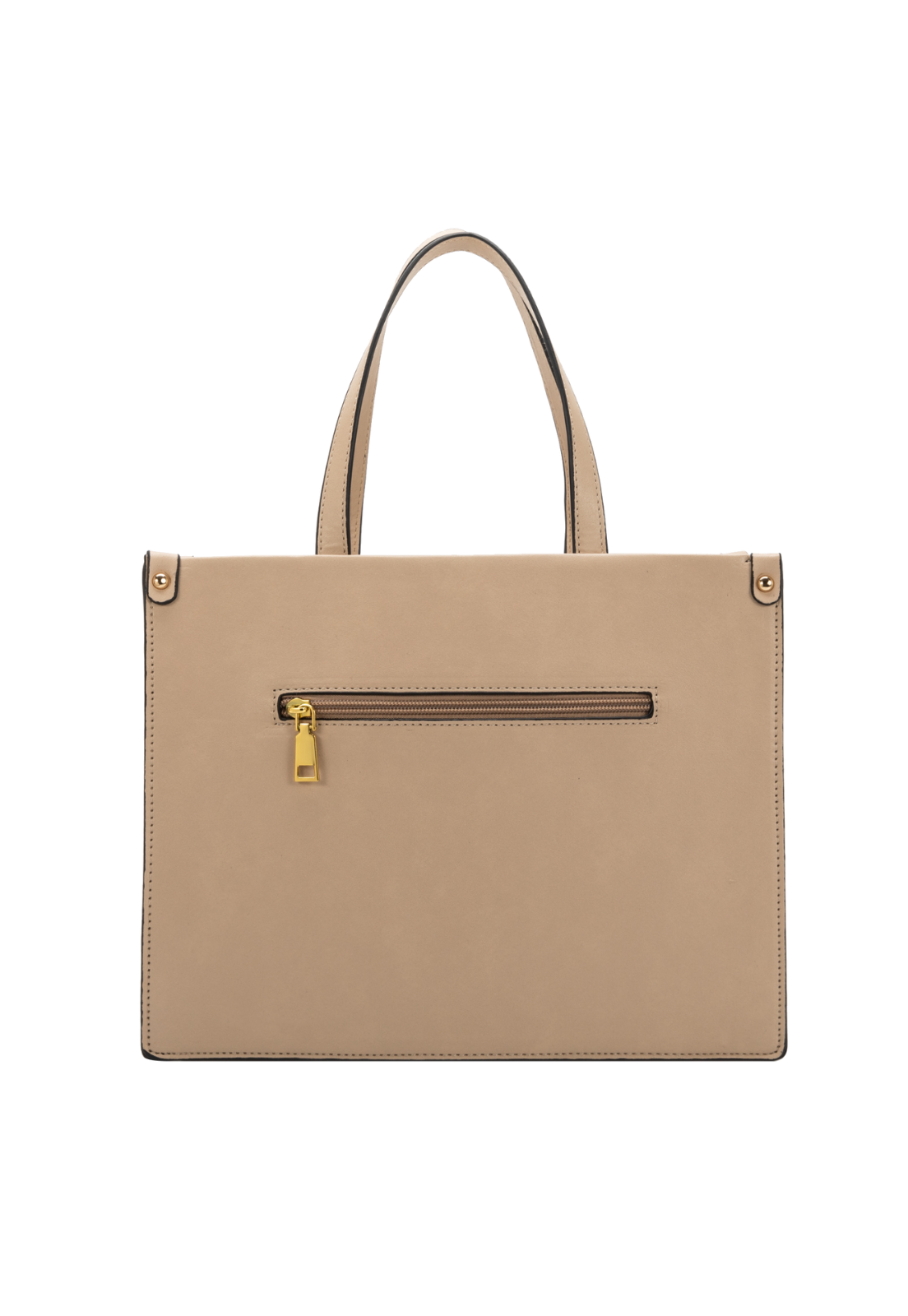 Lennas Shopper Bag Tiracolo Bolsa de Mao e Transversal Feminina Bege B082 Bege 3