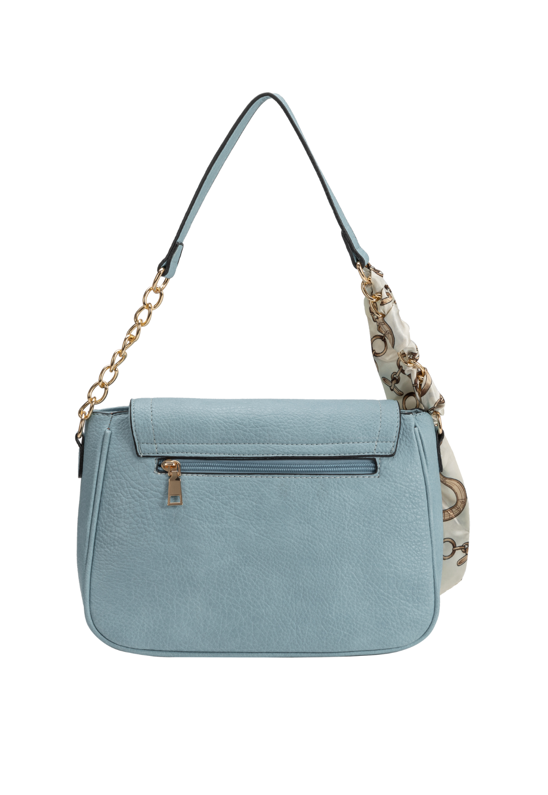 Lennas Bolsa Transversal e de Ombro Feminina Estilo Casual Azul B081 Azul 2