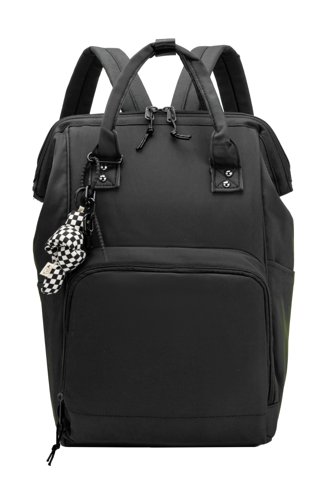 Lennas Mochila Bolsa Maternidade Multifuncional Preta B086