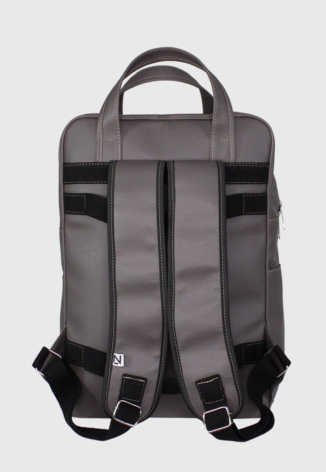 Lennas Bolsa Mochila Executiva Tamanho Grande Comporta Notebook Cinza LE14 Cinza 4