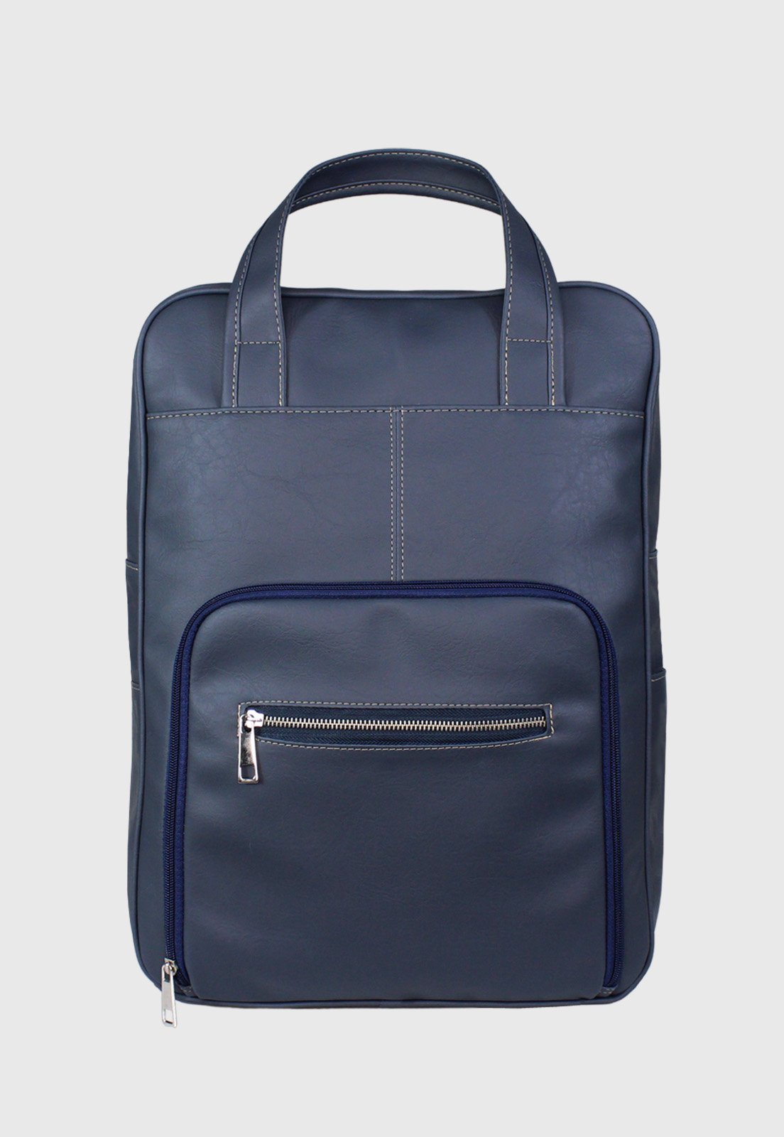 Lennas Bolsa Mochila Executiva Tamanho Grande Comporta Notebook Azul LE14