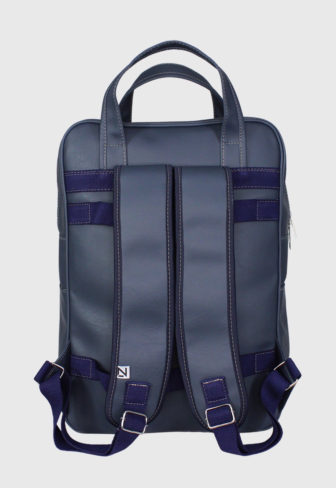 Lennas Bolsa Mochila Executiva Tamanho Grande Comporta Notebook Azul LE14 Azul 4