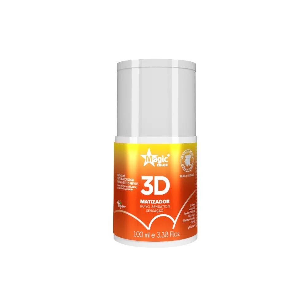 Matizador 3D Ruivo Sensation Efeito Ruivo Intenso ÚNICO 1