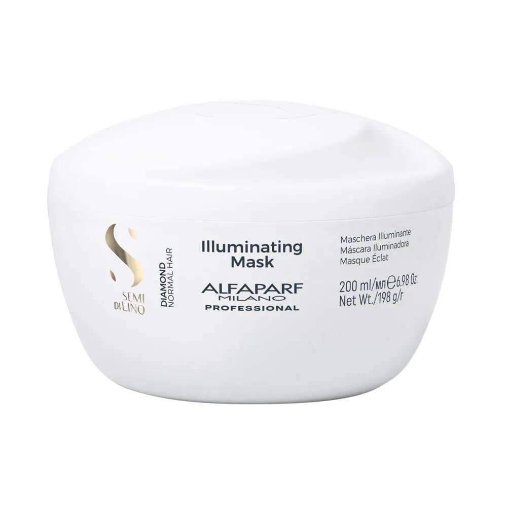 Máscara Diamond Alfaparf Semi Di Lino Hidratação 200ml 2