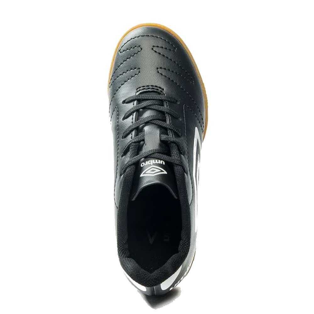Chuteira Infanto-Juvenil Futsal Class 2.2 Jr Preto Branco Umbro U07FB087-121 Preto 3