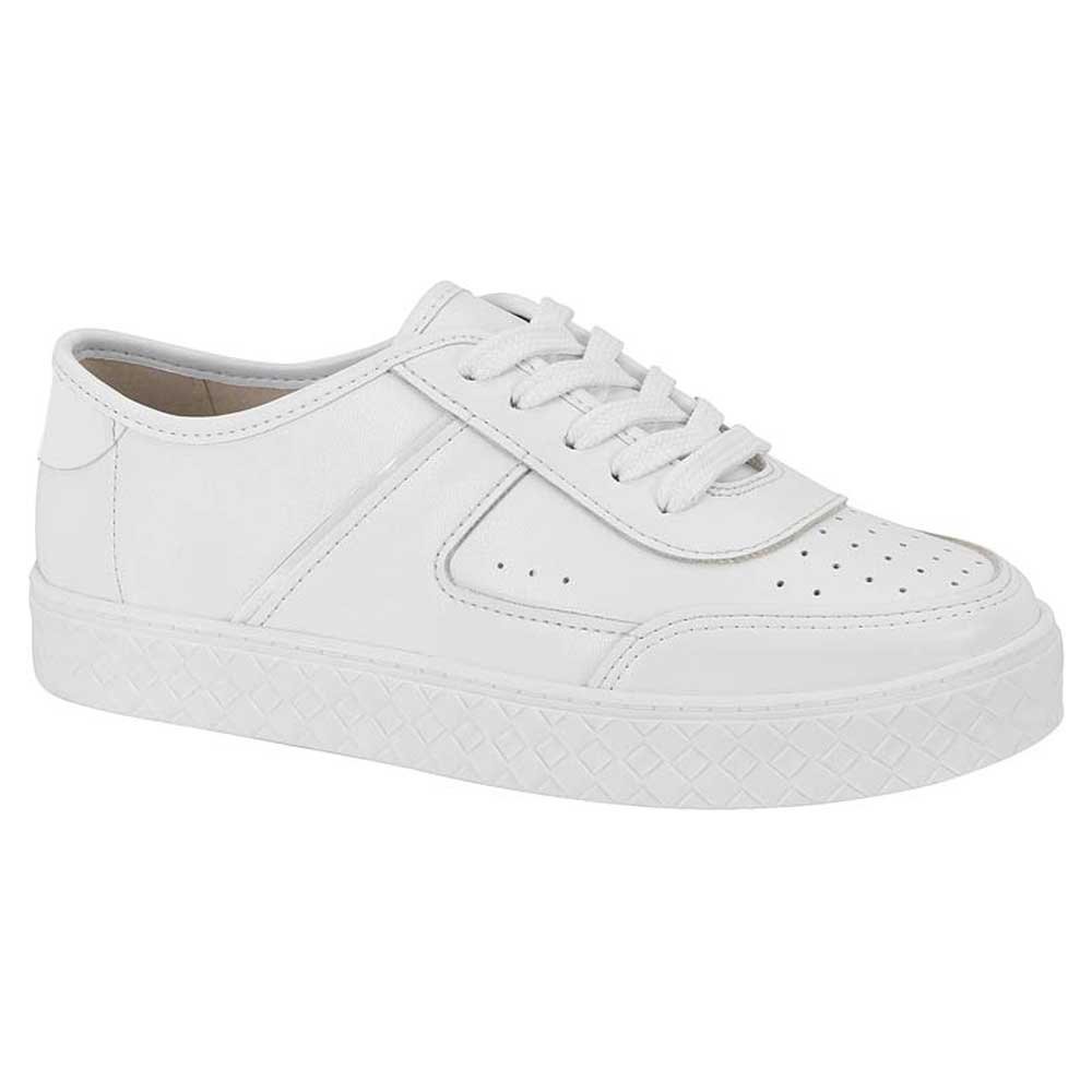 Tênis Feminino Casual Napa Branco Moleca 5712.320 Branco 1