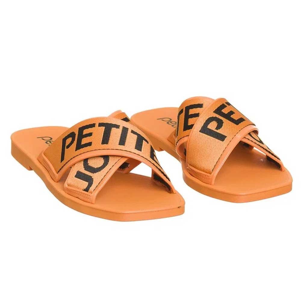 Chinelo Feminino Vibe J-Lastic Manga Petite Jolie PJ6437 Laranja 2