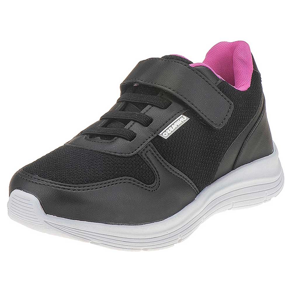 Tênis Infanto-juvenil Feminino Street Preto Pink Unipasso 124-06-091 Preto 2