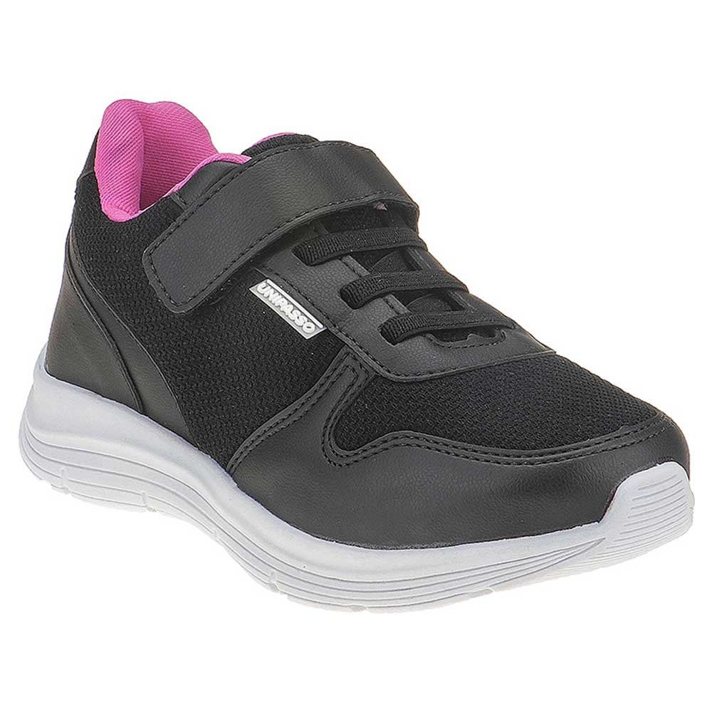Tênis Infanto-juvenil Feminino Street Preto Pink Unipasso 124-06-091 Preto 1