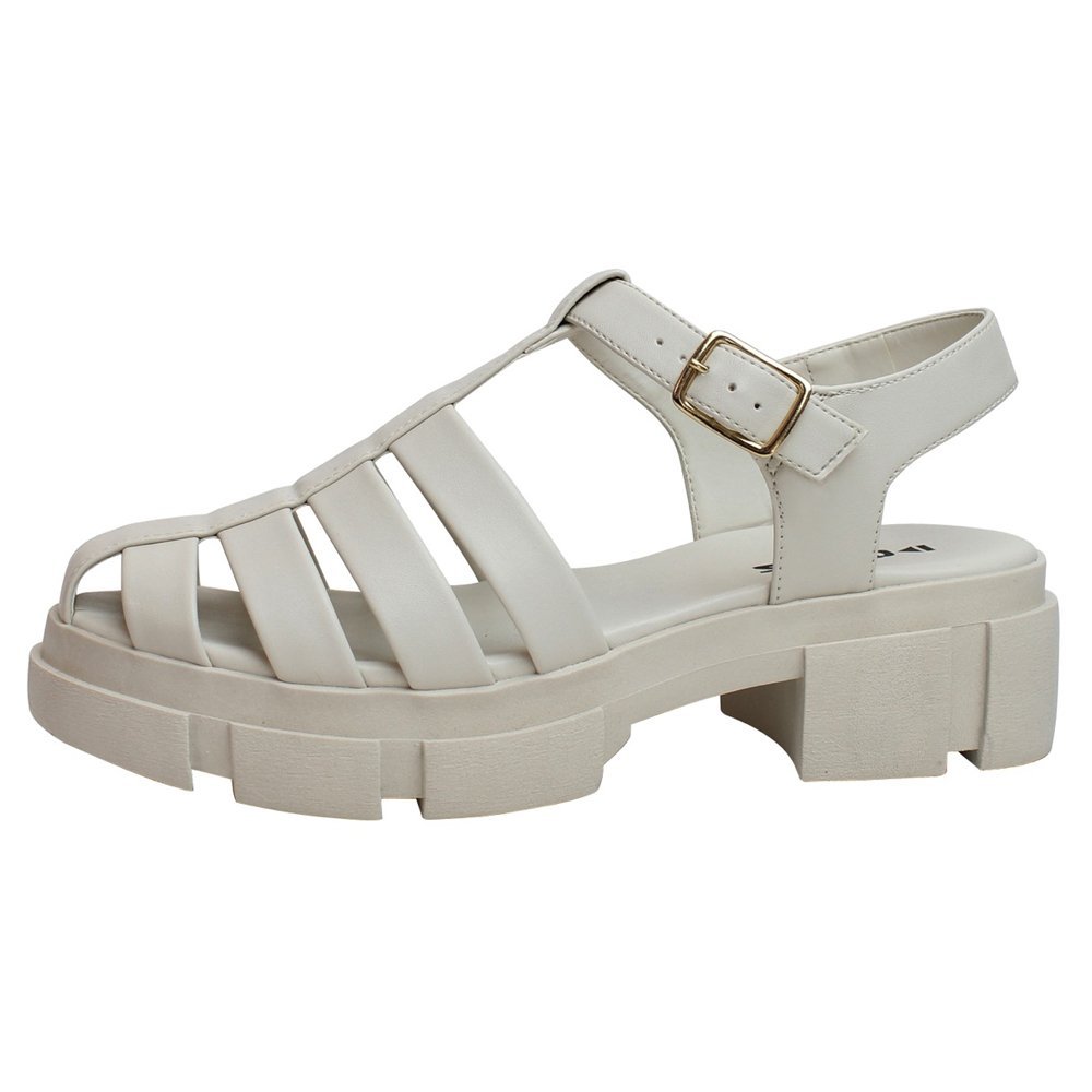 Sandália Feminina Aranha Tratorada Off White Quiz 64-1945-01 Branco 2