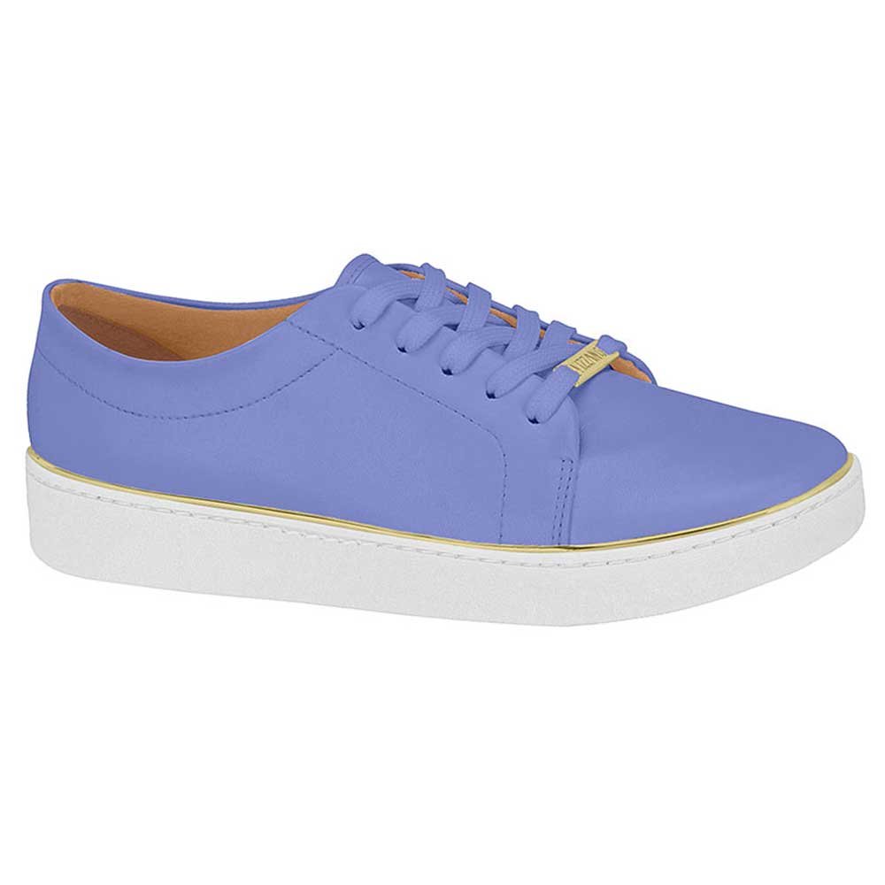 Tênis Feminino Casual Pelica Violeta Vizzano 1214.105 Azul 1