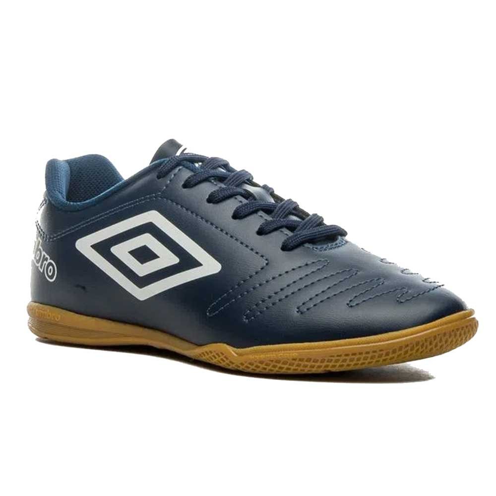 Chuteira Masculina Futsal Class Marinho Branco Umbro U01FB005013-772 Azul 2