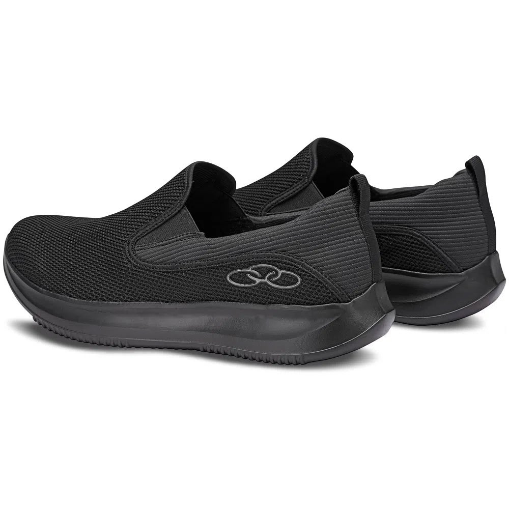 Tênis Esportivo Masculino Slip On Wellness 2 Preto Olympikus 186 Preto 4