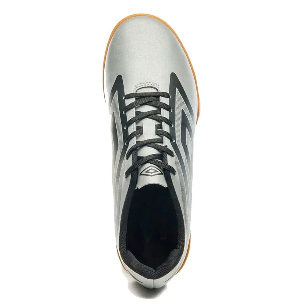 Chuteira Masculina Futsal Beat Prata Preto Umbro U01FB032-811 Prata 4