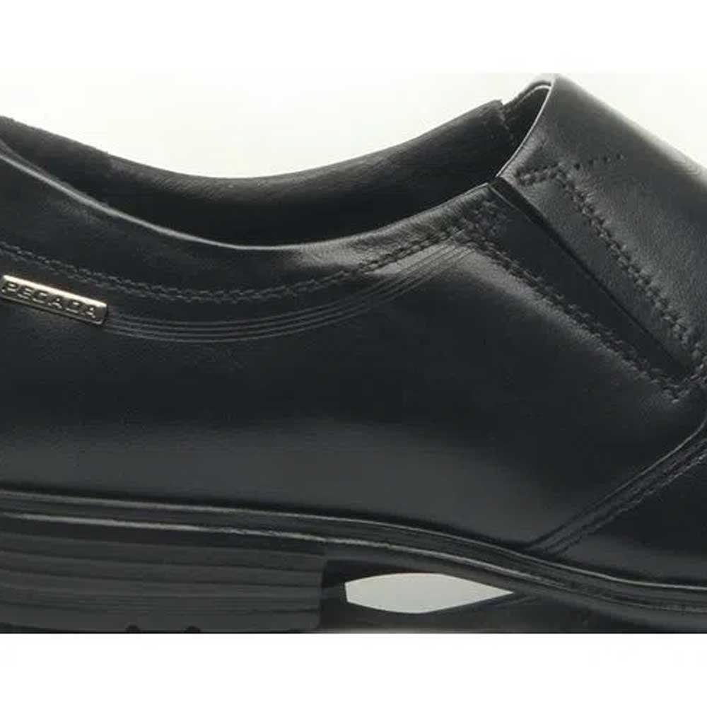 Sapato Social Infantil Masculino Couro Preto Pegada 322318-01 Preto 2