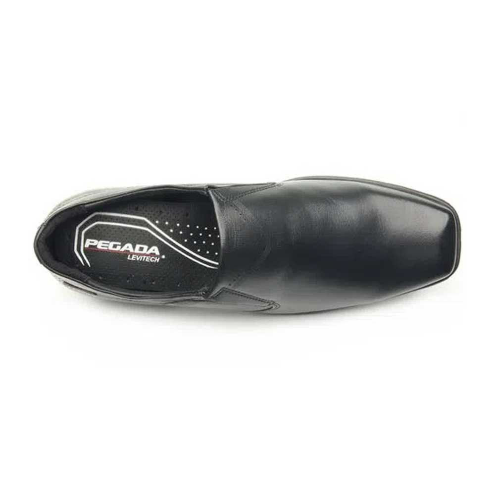 Sapato Social Infantil Masculino Couro Preto Pegada 322318-01 Preto 4