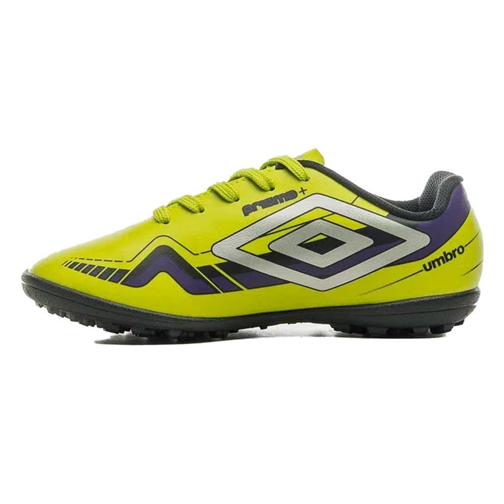 Chuteira Masculina Society Prisma Verde Lima Prata Roxo Umbro U01FB00143-680 Verde 4