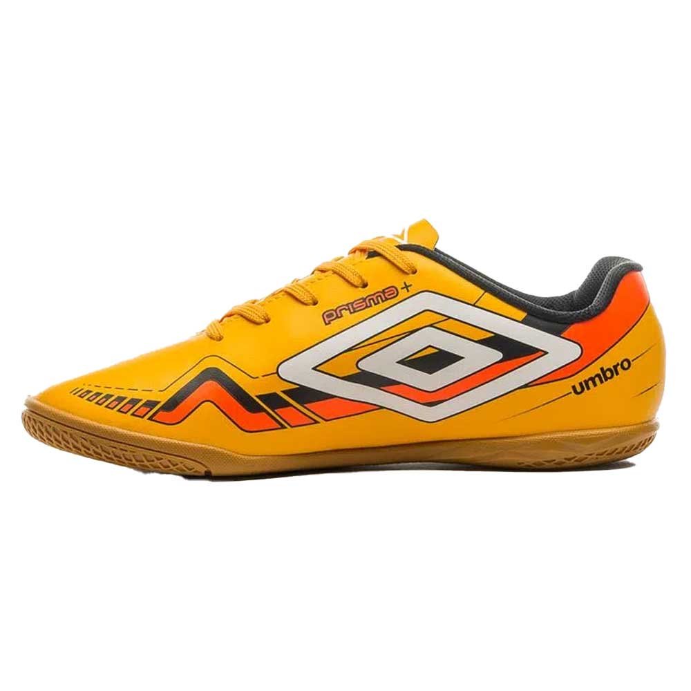 Chuteira Masculina Futsal Prisma Amarelo Branco Laranja Umbro U01FB00144-626 Amarelo 3