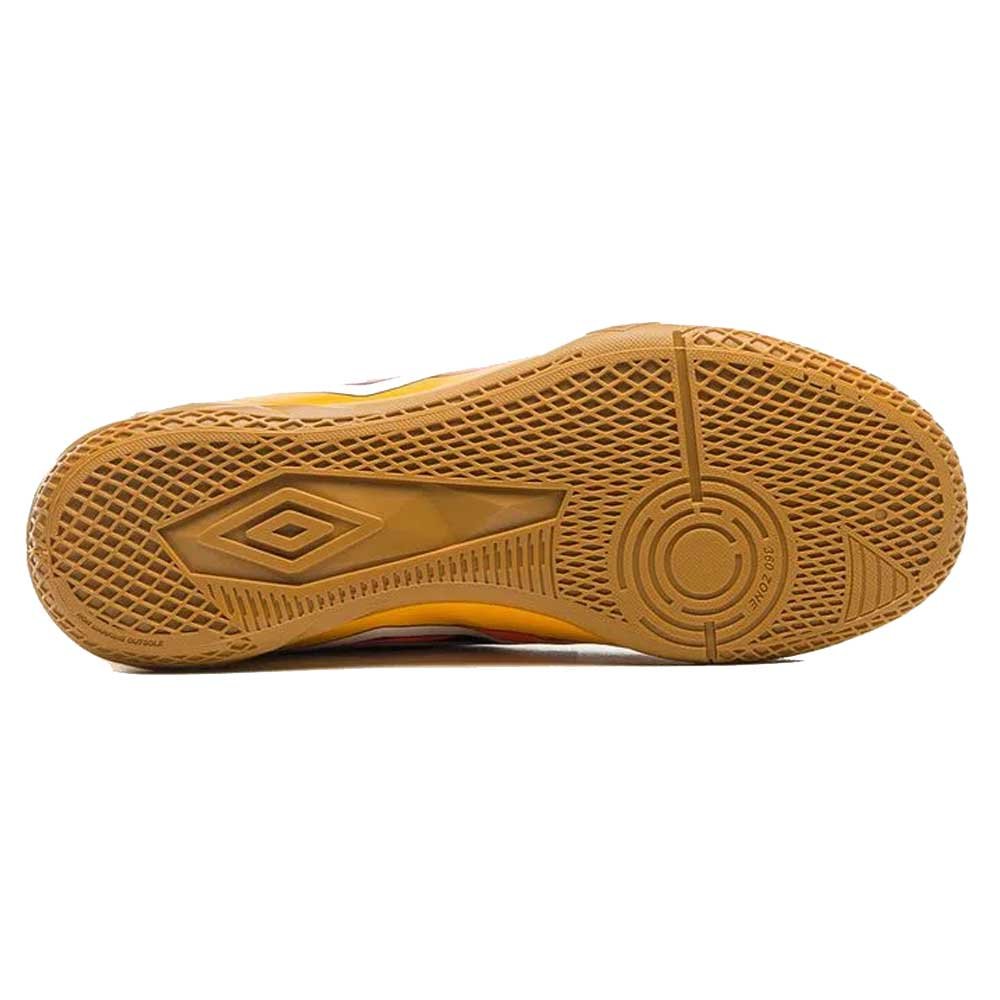 Chuteira Masculina Futsal Prisma Amarelo Branco Laranja Umbro U01FB00144-626 Amarelo 5