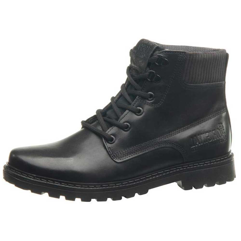 Bota Masculina Jungle Plus Size Couro Preto Pegada 581058-01 Preto 2
