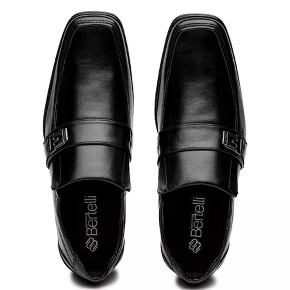 Sapato Social Masculino Fly Preto Bertelli 80.001 Preto 3