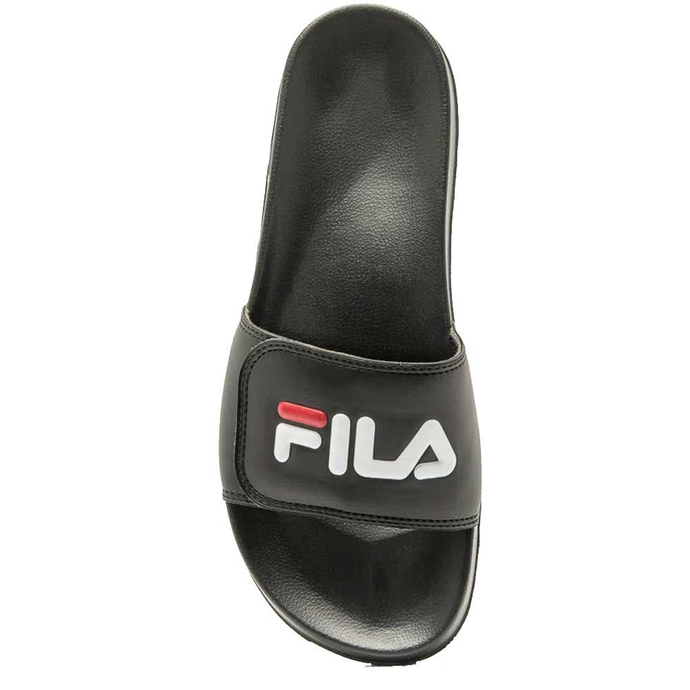 Chinelo Masculino Drifter VLC Preto Branco Vermelho Fila F01SD005-397 Preto 3