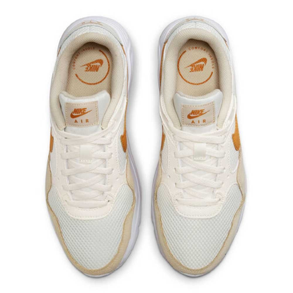 Tênis Casual Feminino Air MAX SC Phantom Gold Suede Nike CW4554-004 Bege 5