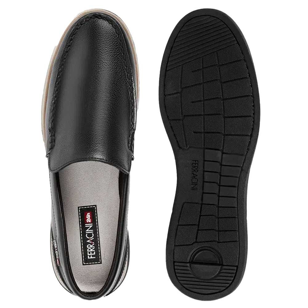 Mocassim Masculino San Marino Preto Ferracini 3527-682A Preto 3