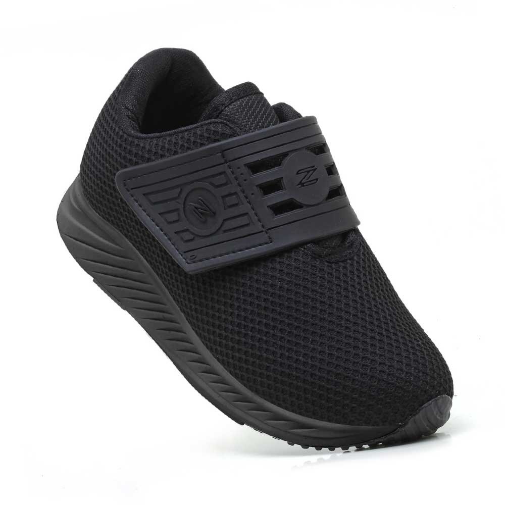 Tênis Infantil Calce Fácil Preto Zeuz 55CX-I