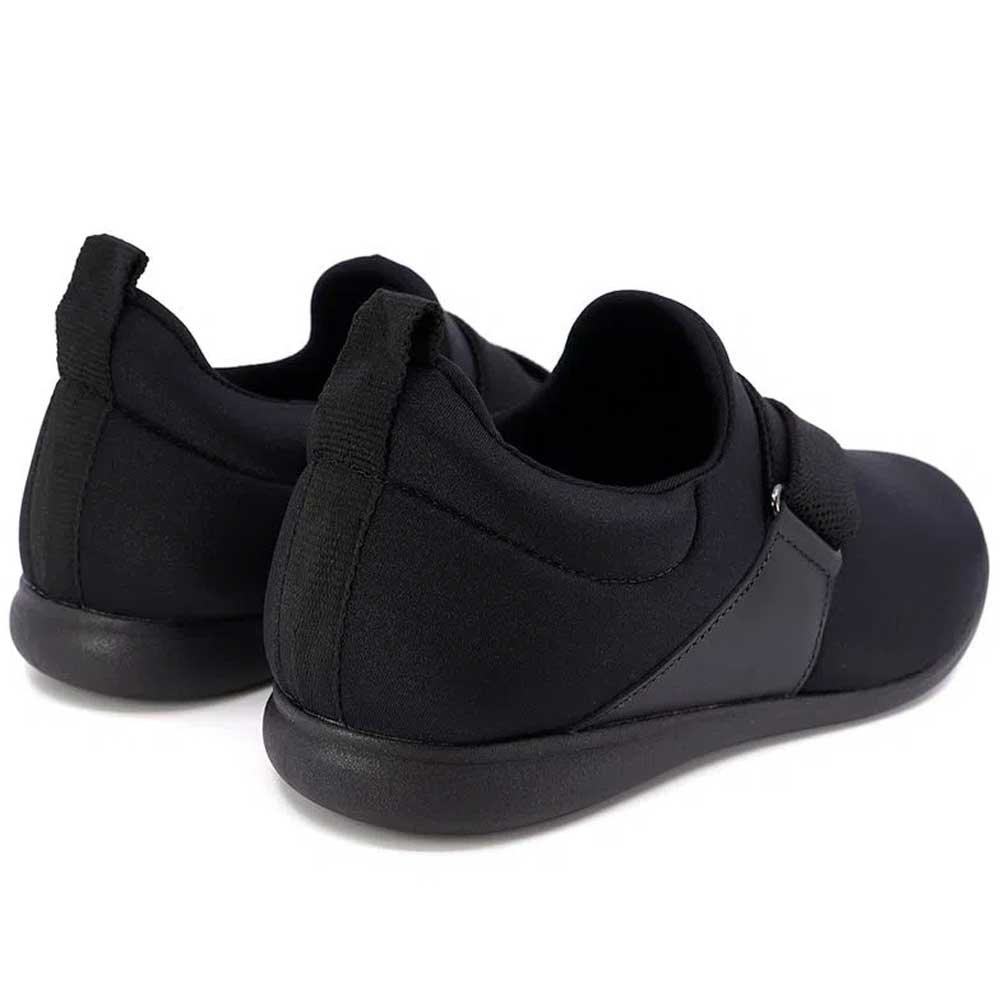 Tênis Casual Feminino Elastano Preto Usaflex AI3404 Preto 3