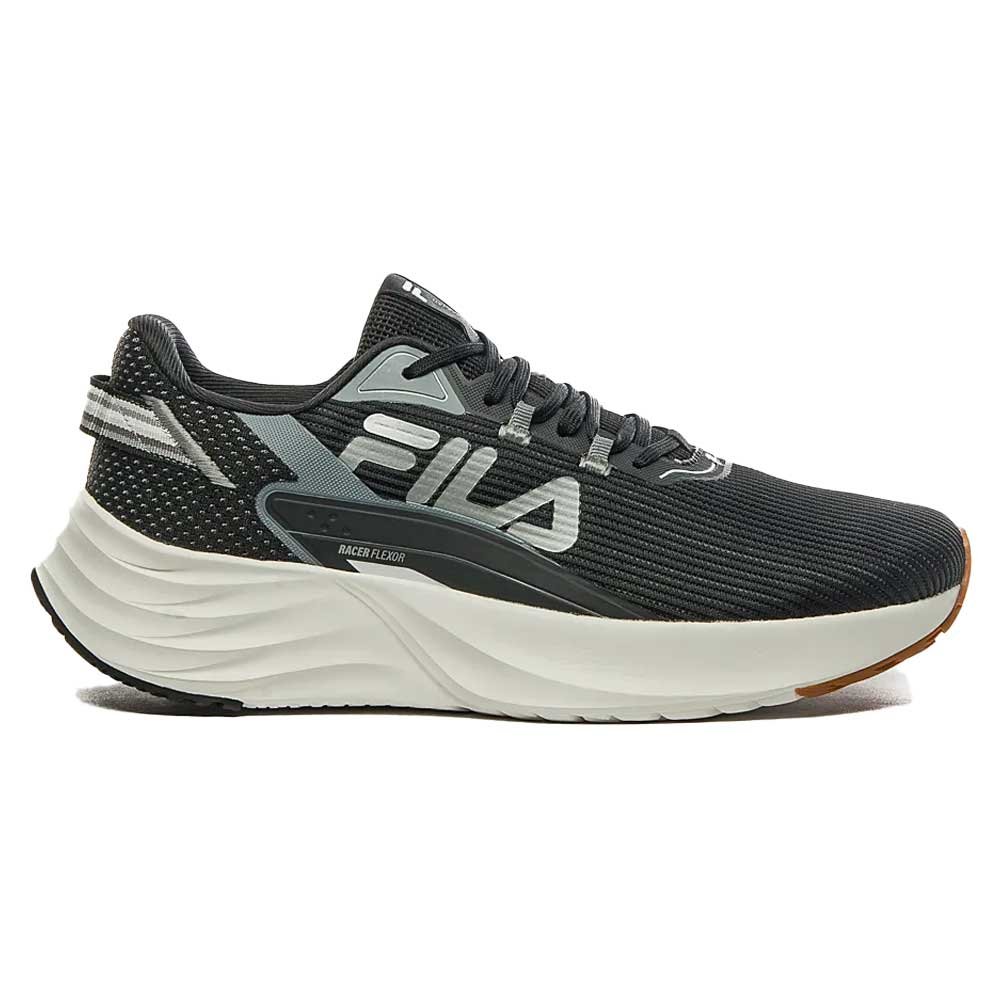 Tênis Esportivo Masculino Racer Flexor Preto Grafite Fila F01R00097-589 Preto 1